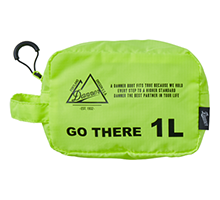 TRAVEL POUCH NEON YELLOW
