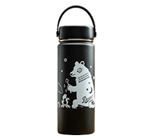 HYDRATION WIDE MOUTH 18oz BLACK HYDRATION WIDE MOUTH 18oz BLACK