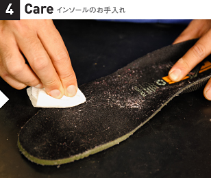 Vol.4 How to Care -Insole & Waterproofing
