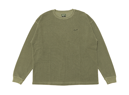 Vintage Wash Big Waffle L TEE