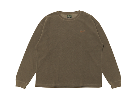 Vintage Wash Big Waffle L TEE