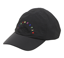 EMBROIDERY LOGO CAP BLACK