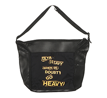 SOFTMESH SHOULDER BAG BLACK