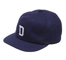 D-Logo Twill Wide Brim Cap NAVY