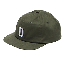 D-Logo Twill Wide Brim Cap GREEN