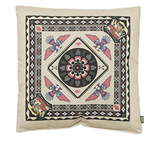 Bandana fabric Cushion BEIGE Bandana fabric Cushion BEIGE