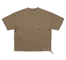 M CF Punching Woven S TEE BEIGE M CF Punching Woven S TEE BEIGE