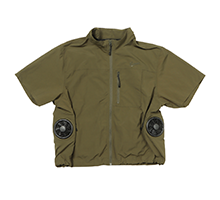 air con SHORT SLEEVE OLIVE