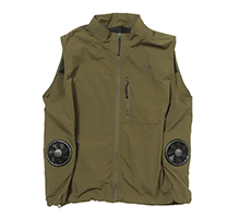 air con VEST OLIVE
