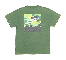 CAMO BOX LOGO SS TEE GREEN