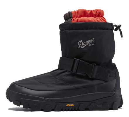 FREDDO OVER BOOTS BLACK/RED FREDDO OVER BOOTS BLACK/RED