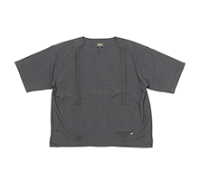 H/S Cuban KeyNeck Pull Shirt BLACK
