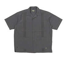 H/S Cuban Shirt BLACK