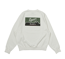LINE LOGO CREW SWEAT OFF WHITE