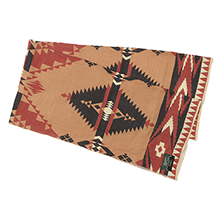 Native Chimayo Stole BROWN