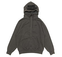 PORTLAND LOGO STAND ZIP PARKA BLACK