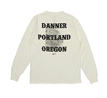 PORTLAND OREGON PHOTO L/S OFF WHITE