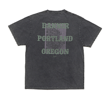 PORTLAND OREGON PHOTO S/S BLACK