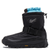FREDDO OVER BOOTS BLACK/TURQUOISE