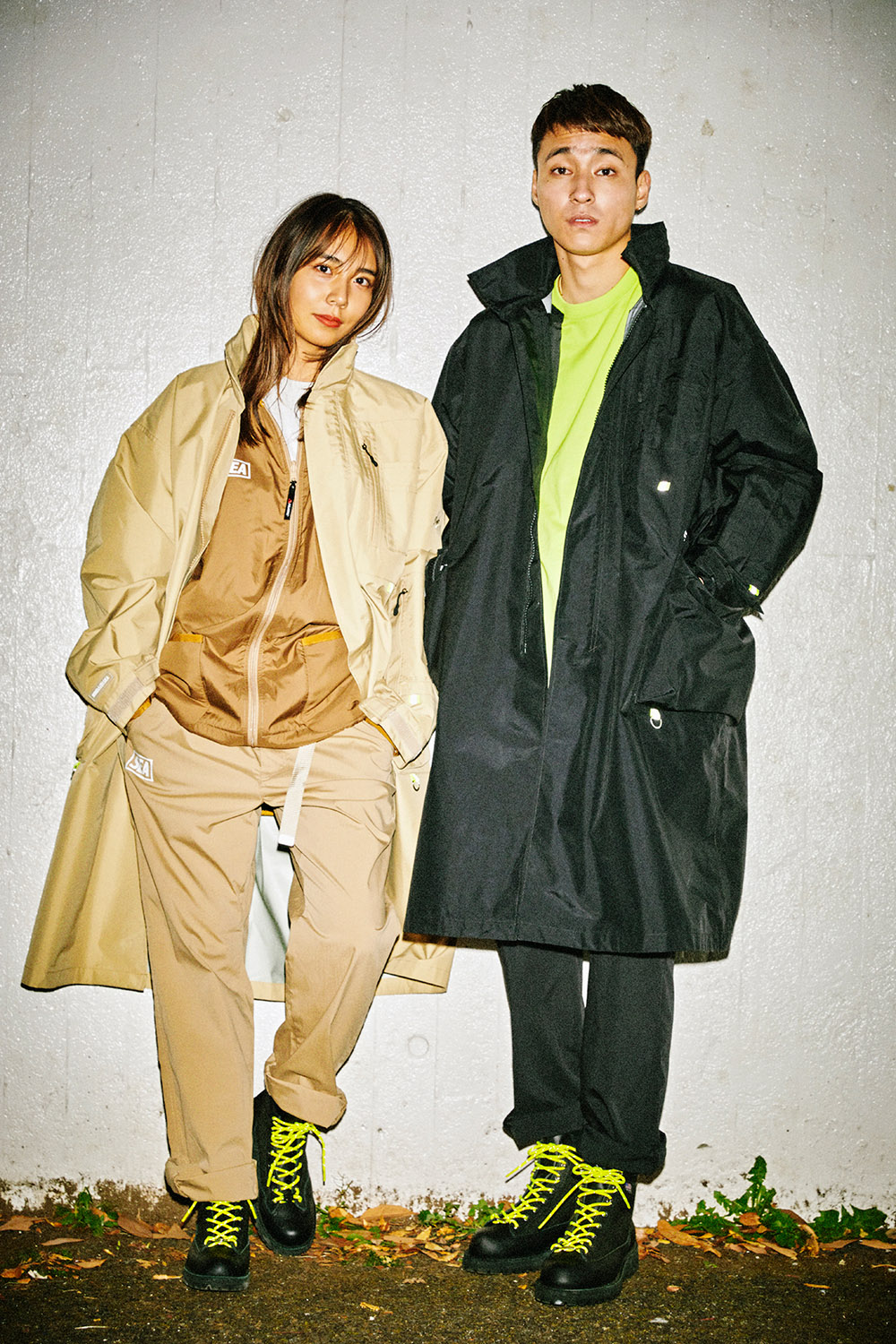 WIND AND SEA×DANNERコラボ L モッズコート-