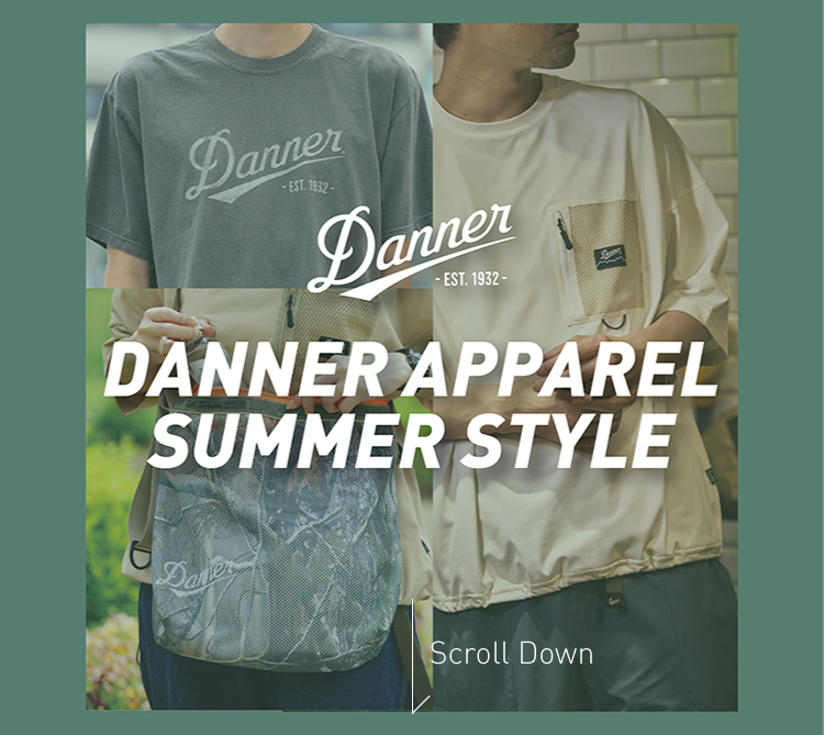DANNER APPAREL&GOODS POPUP 開催中  