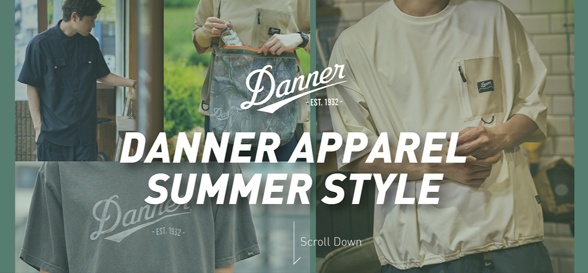 DANNER APPAREL&GOODS POPUP 開催中  