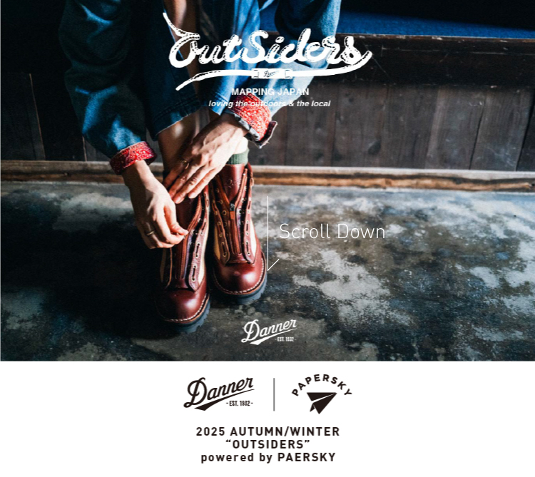 2025 AUTUMN / WINTER  “OUTSIDERS “ powered by PAPER SKY