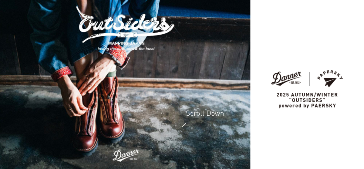 2025 AUTUMN / WINTER  “OUTSIDERS “ powered by PAPER SKY